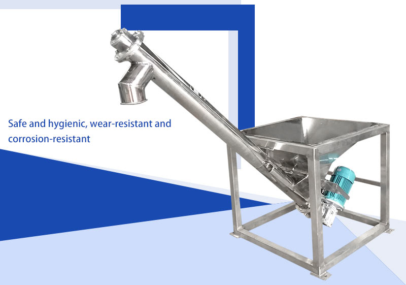 stainless screw conveyor advantages