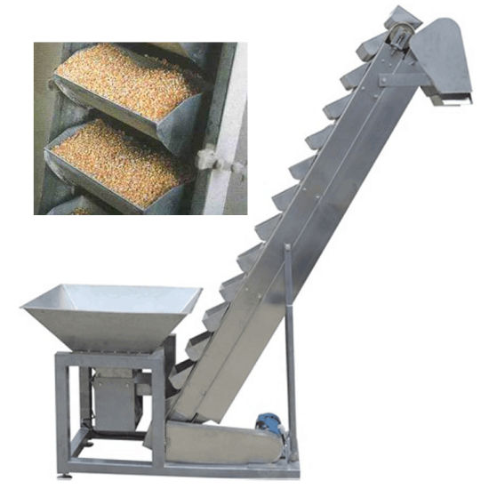 Wheat Corn Rice Grain Elevator Vertical Bucket Elevator