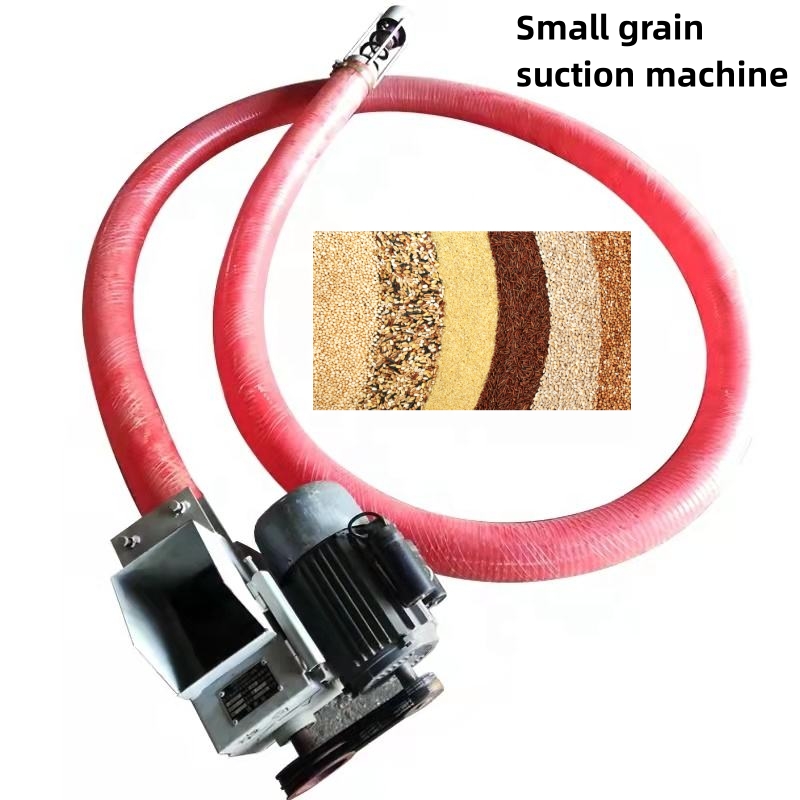 What is a small grain suction machine used for