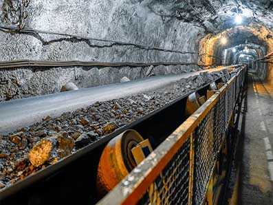 Mining conveyor belts
