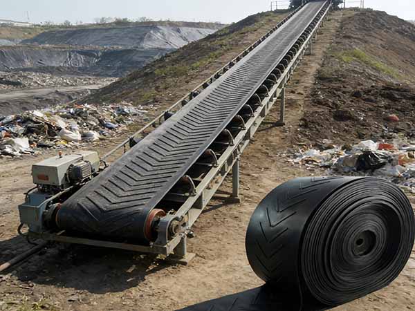  Chevron industrial conveyor belts