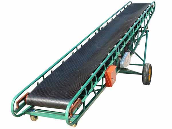 Portable belt conveyor system