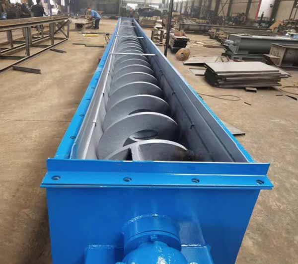 Heavy Duty U-Trough Screw Conveyor for Bulk Material