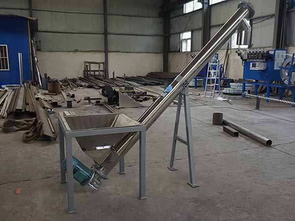 Sulphur Powder Screw Conveyor – Explosion-Proof, 304/316L