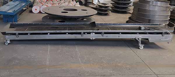  Scrap metal belt conveyor