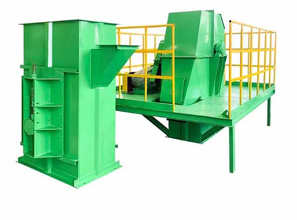 Sulfur bucket elevator