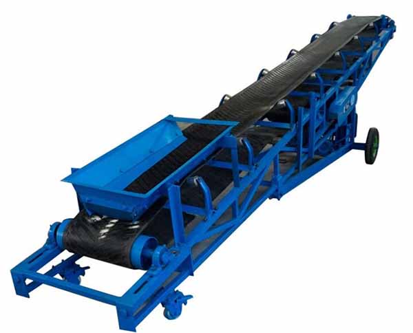 Bauxite belt conveyor