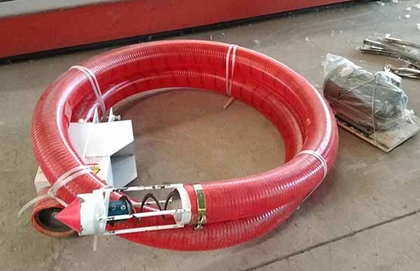 Electric Flexible Screw Conveyor