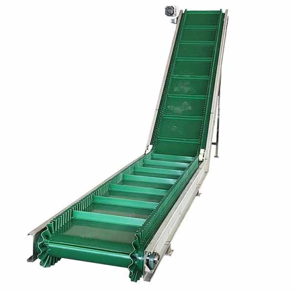 High Incline Sidewall Belt Conveyor Manufacturer