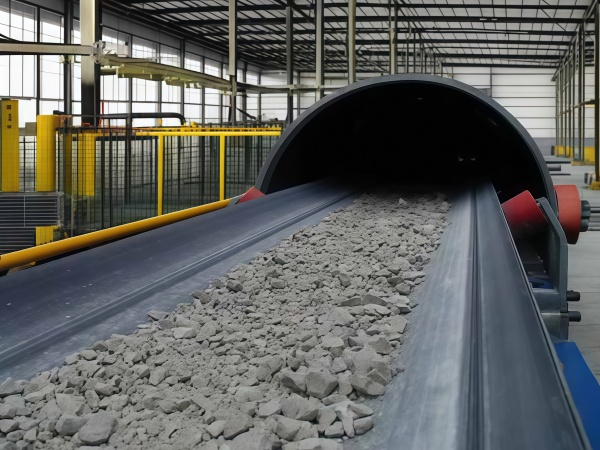 Heavy-duty rubber industrial conveyor belts