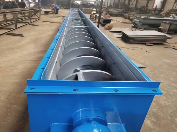 Heavy Duty U-Trough Screw Conveyor for Bulk Material