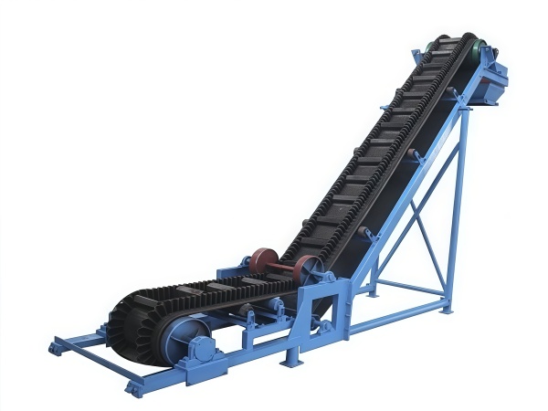 Corrugated Sidewall Belt Conveyor for Aggregate