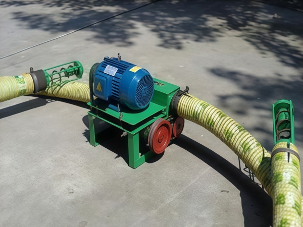 Wheat spring suction conveyor