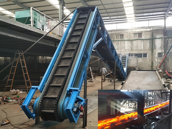 Heat resistant conveyor belt