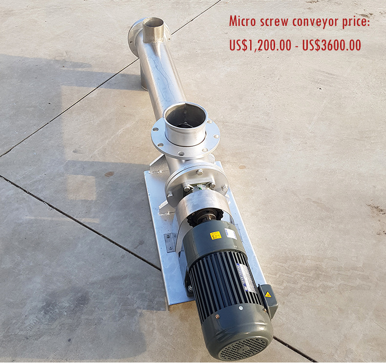Micro screw conveyor price