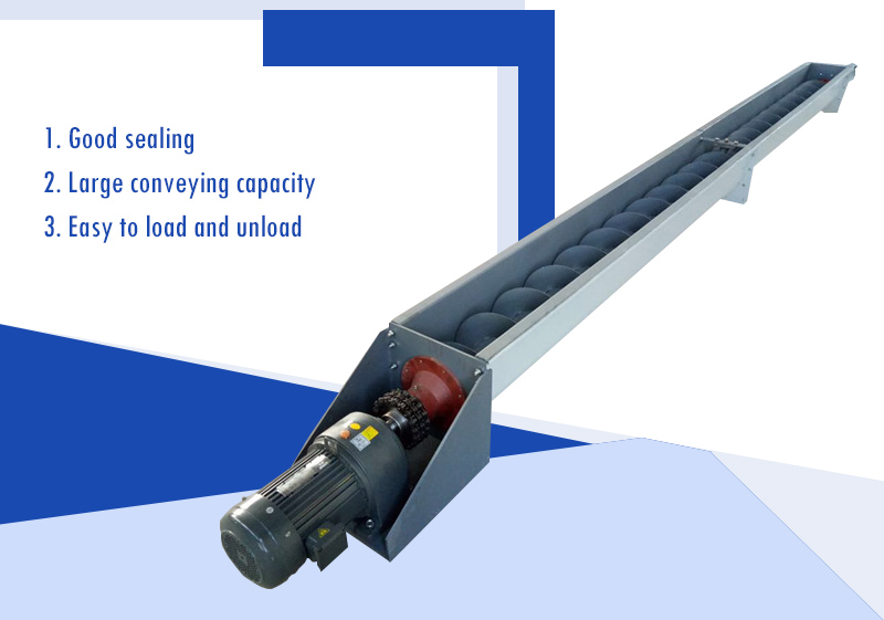 The benefits and limitations of U trough screw conveyor