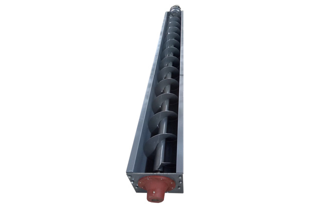 Structure and principle of spiral auger conveyor