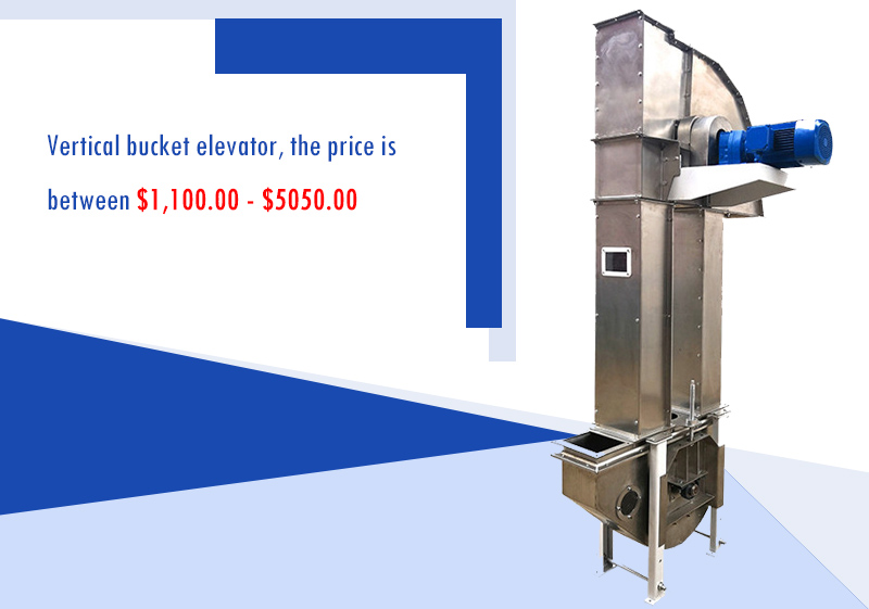 Vertical bucket elevator price