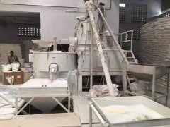 Stainless Steel Screw Conveyor applied in pastry workshop