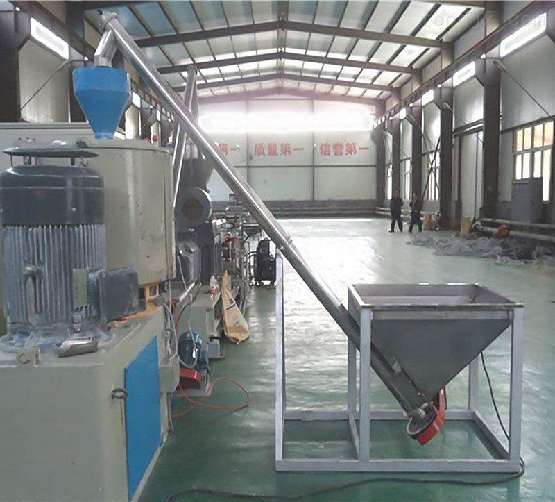Stainless Steel Screw Conveyor used in washing powder (chemical products) production line