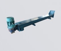 Household waste screw conveyor