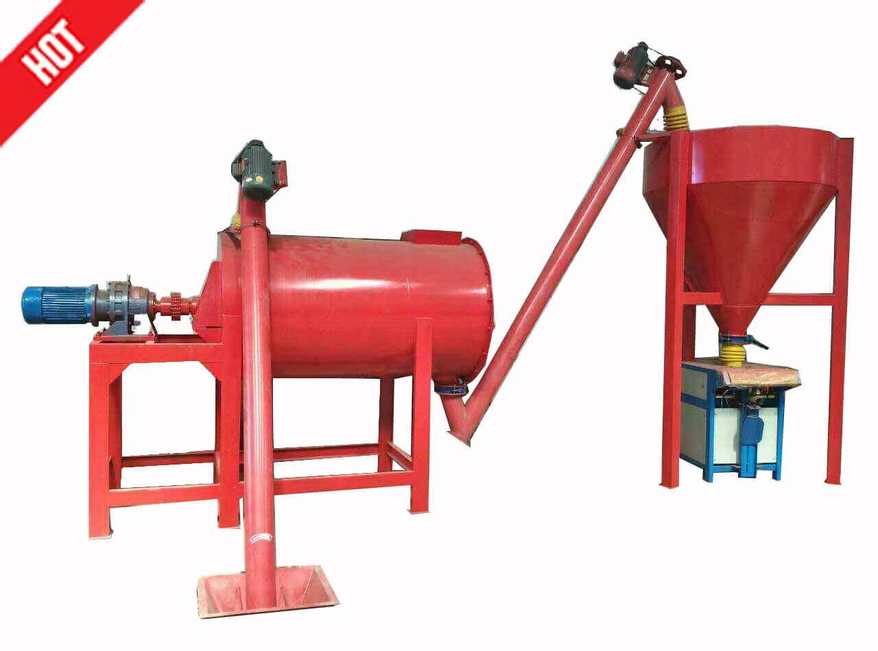 What are the uses of dry powder mortar screw conveyor?