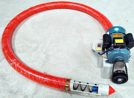 Hose Type Screw Conveyor For Dry
