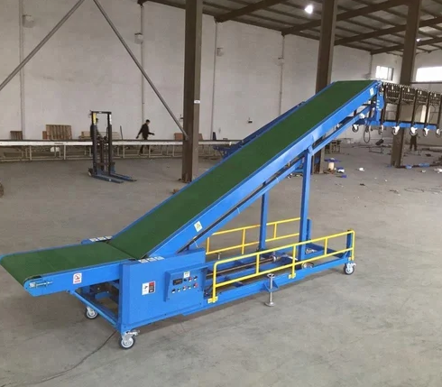 Adjustable Inclined Belt Conveyor