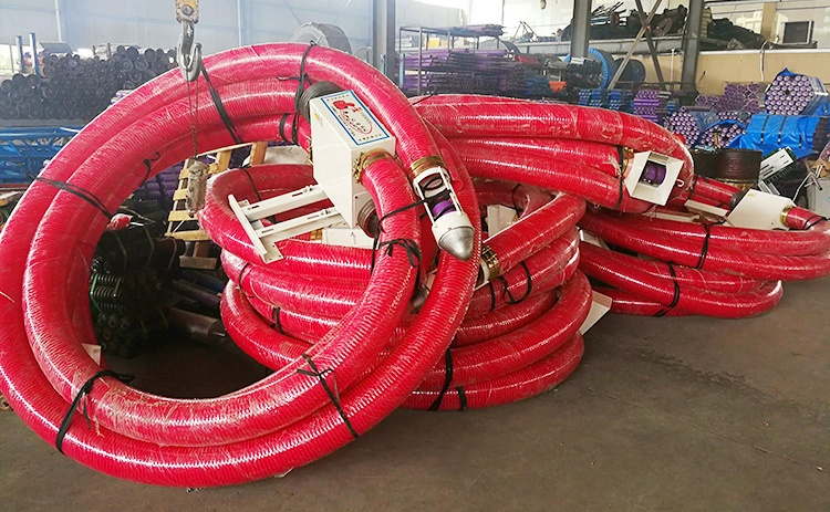 Flexible Hose Grain Suction Machine for the Agricultural Industry