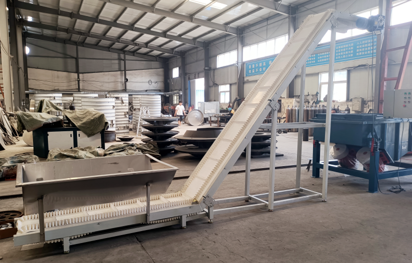 Crayfish belt conveyor 