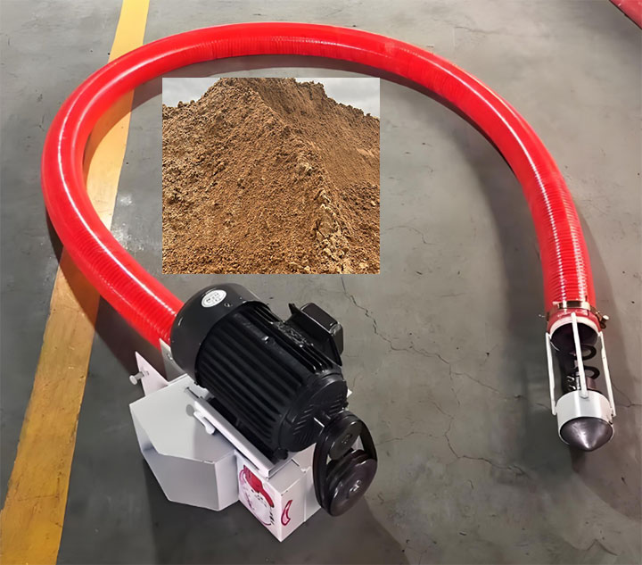 Sand Auger Machine For Sand Transportation