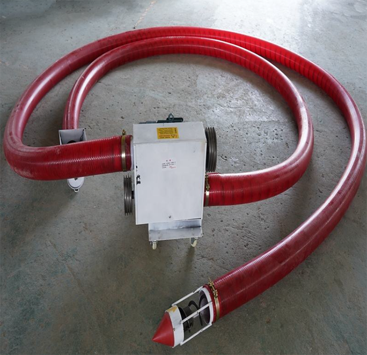 Flexible Screw Conveyor For Plastic Resin