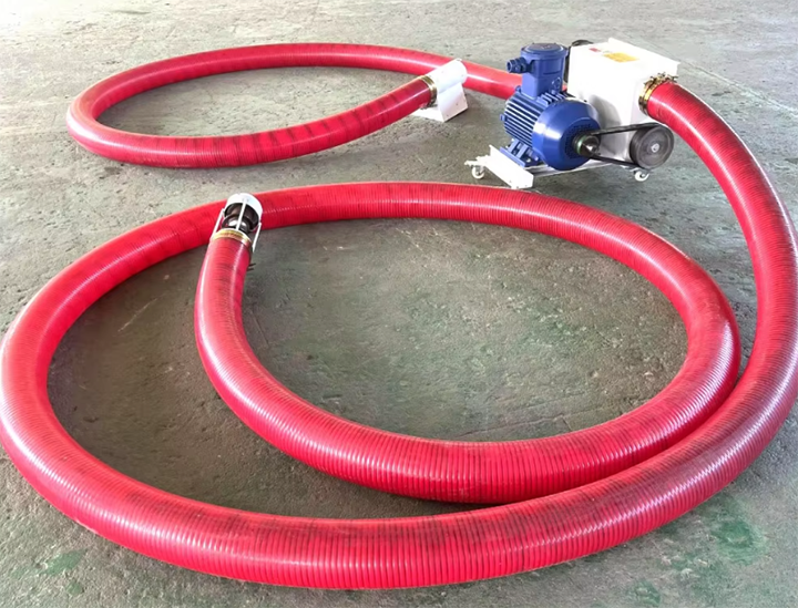 Mobile Hose Screw Conveyor