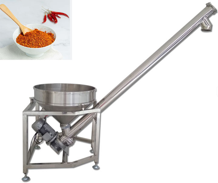 Chili Powder Screw Conveyor