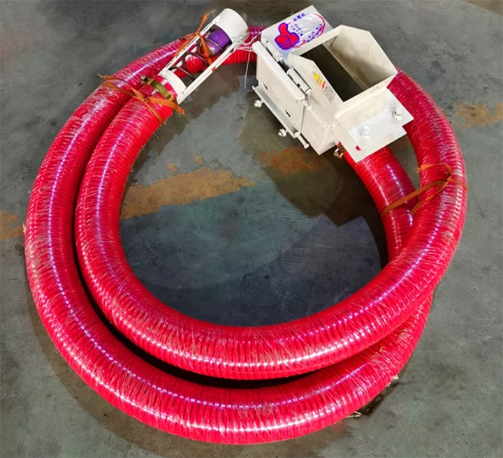 Feed powder Hose type screw conveyor