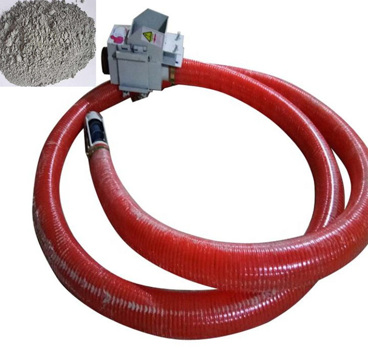 Fly ash flexible screw conveyor