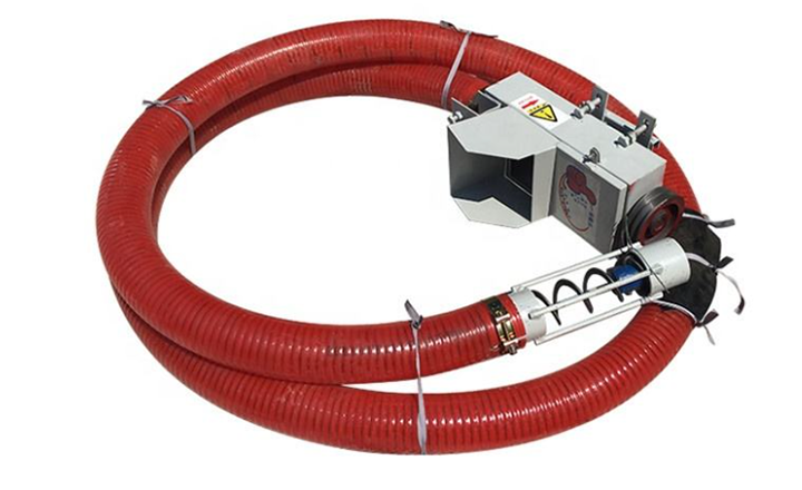 Cement powder flexible hose screw conveyor 