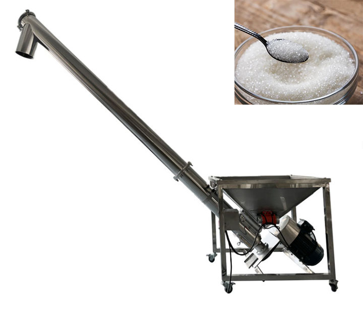White Sugar Flexible Screw Conveyor