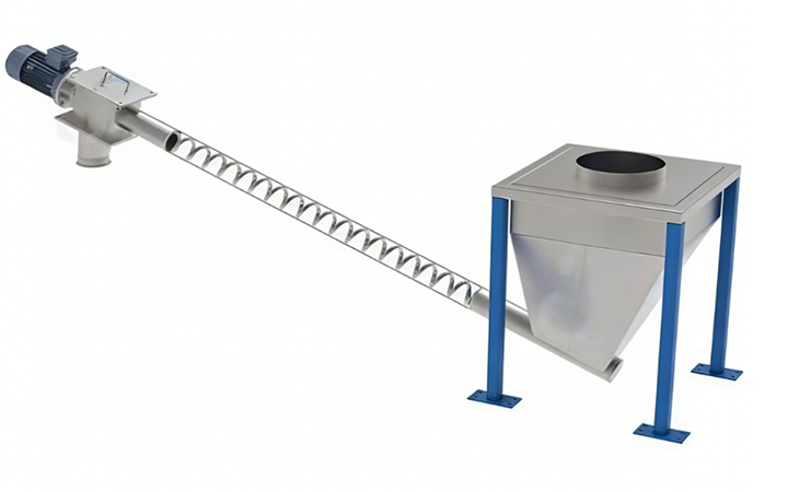 Slag powder Flexible Screw Conveyor