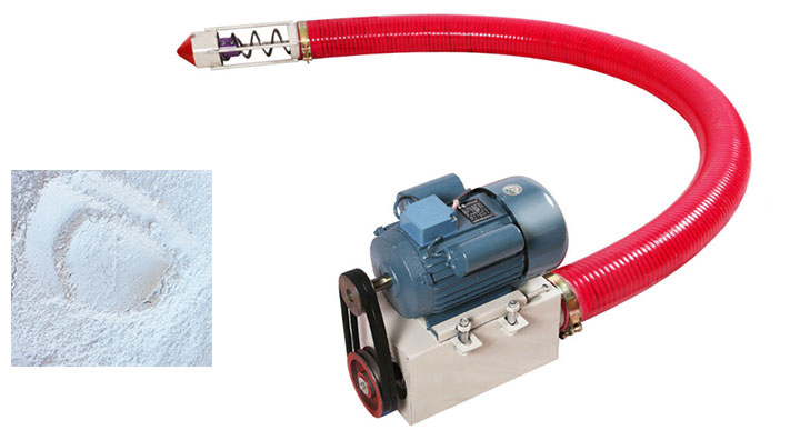 Limestone powder Flexible Screw Conveyor