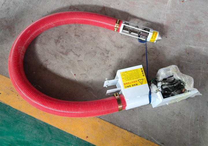 Flexible Screw Conveyor For Calcium Carbonate Powder