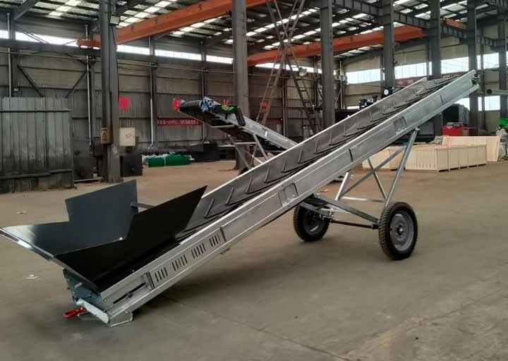 Bulk Material Belt Conveyor System