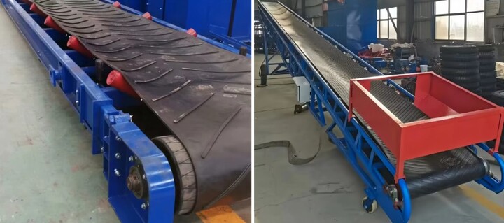 Chevron conveyor belt