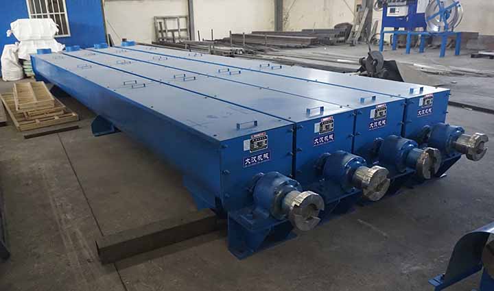 U-shaped trough screw conveyor